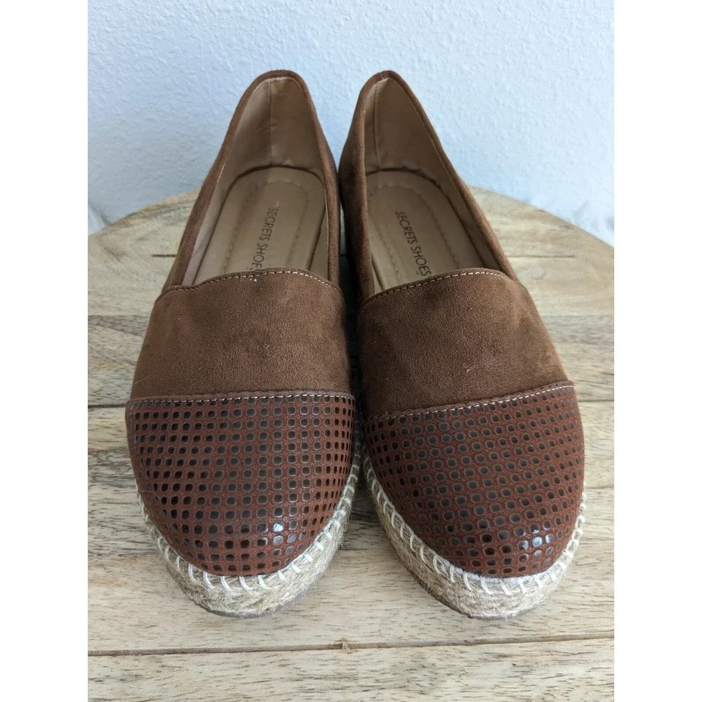 Secrets Shoes brown suede